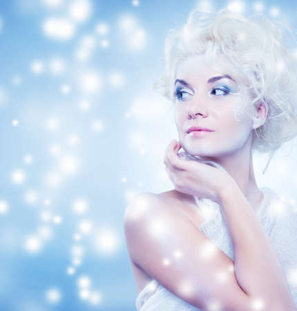 snow queen の写真素材