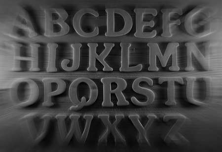 English alphabet backgroundの写真素材