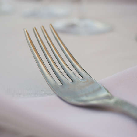 Close-up of a fork