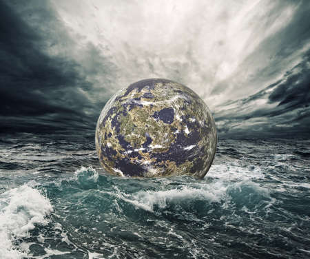 World in danger の写真素材