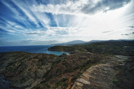 View of a Cap de Creus.の写真素材