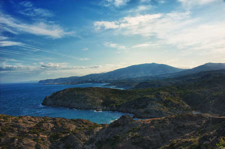 View of a Cap de Creus.の写真素材