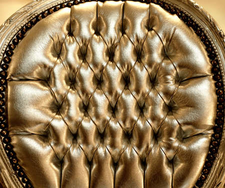 Golden fabric textureの写真素材