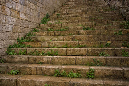 Old stair outdoors