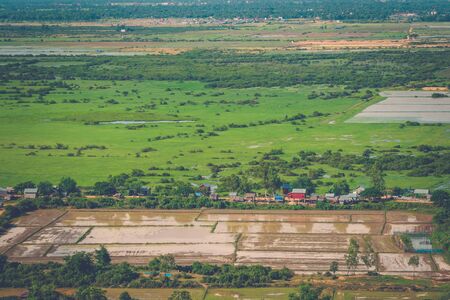 Floating village Phnom Krom, Siem Reap, Cambodiaの写真素材