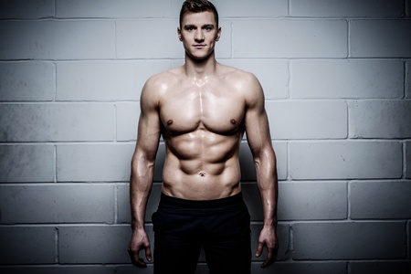 Athletic man in The Gym's Studio