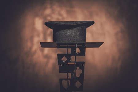Top hat and a magic wand.