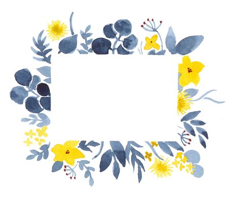 jungle style invitation frameの写真素材