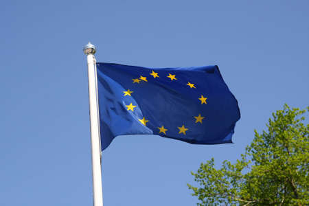 European union flagの写真素材
