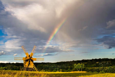 Ukraine. A museum of national architecture and life Pirohovoの写真素材