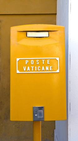 mailbox post of the Vatican (Rome Italy)の写真素材