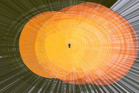 The beginning or the end ? The birth or the death of the man ?の写真素材