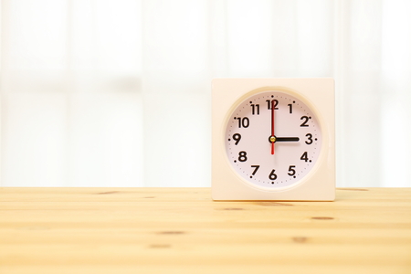 Clock and schedule
