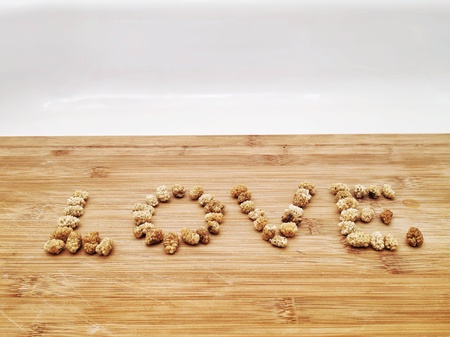 Love word from berries の素材