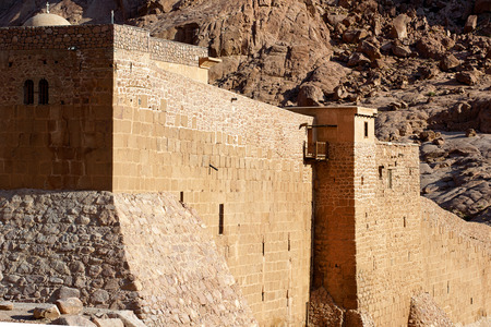 The Monastery of St. Catherine,Egyptの写真素材