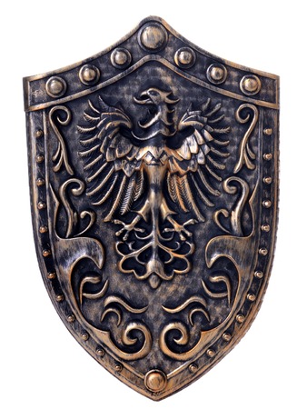 Shield with eagleの写真素材