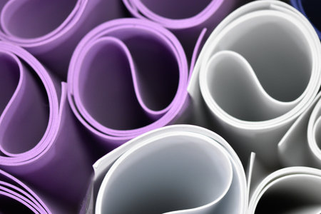 foamiran top viewの写真素材