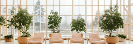 Light colored furniture set for modern interior design, stylish and elegant home decor elementsの素材