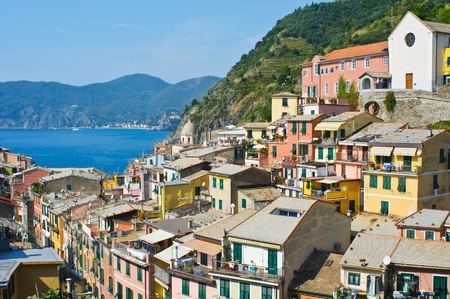 Vernazza Cinque Terre Italyの写真素材