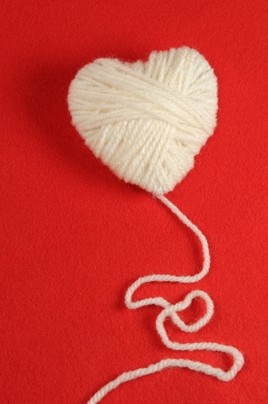 Heart of Knittingの写真素材