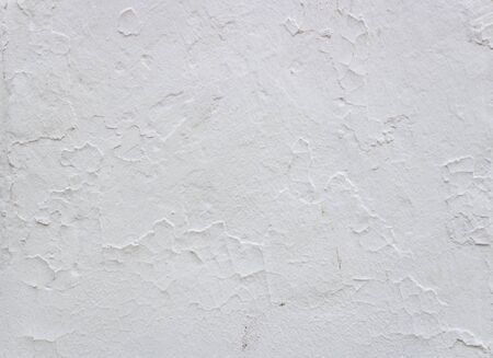 White background gray old plaster in the daytimeの写真素材