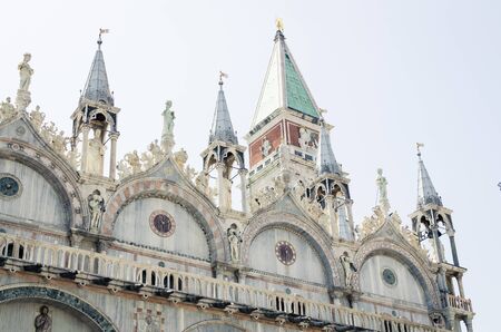 Venice, Italy - Sightseeing place of famous travel destination. View of Basilica di San Marco....