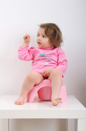 Potty Trainingの写真素材