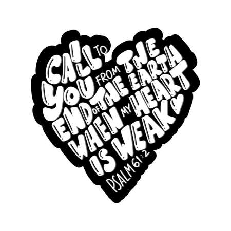Your Words Are My Joy. Bible Quote. Handwritten Inspirational Motivational Quotes. Hand Lettering Quote. Design For Greeting Cards, Apparel, Prints, and Stickers.のイラスト素材