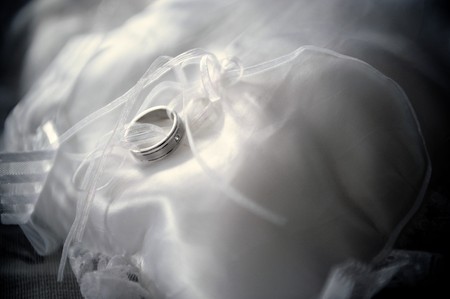 shot of wedding or engagement ringの写真素材