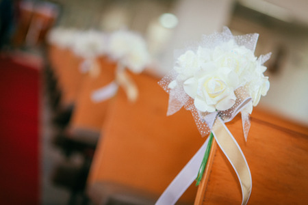 shot of beautiful wedding flower or bouquetの写真素材