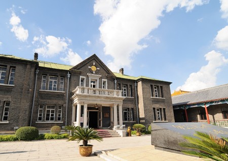 Shot of modern China buildings & landscapesのeditorial素材