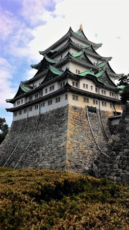 shot of Japan ancient historical castleのeditorial素材