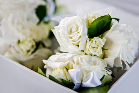 shot of beautiful wedding flower or bouquetの写真素材