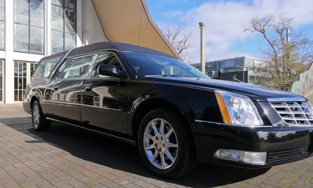 shot of religious chapel or funeral home for funeral serviceのeditorial素材