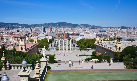 street photography of Spain, Barcelona historical infrastructure