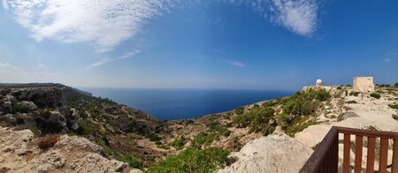 Malta, Oct 1st 2019, shot of  Malta coastal region from top of a cruise shipのeditorial素材