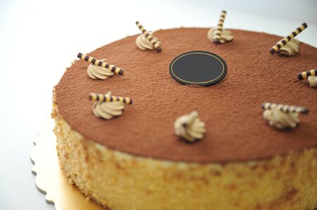 Shot of wedding & birthday cake and decoration