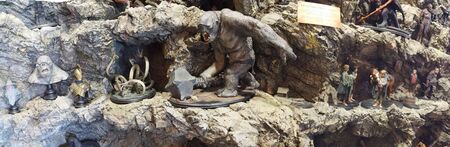 Wellington, New Zealand, 1st of Jan 2020, Tour of the special effect studio at Weta production miramar at Wellington, New Zealandのeditorial素材