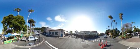 Napier, New Zealand, 1st of Jan 2020, view along the beach & the town centre of Napier in New...
