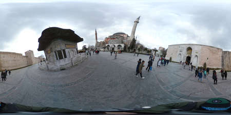 Istanbul, Turkey, 2nd of Feb 2020, Topkapi Palace of the great Ottoman Empire, Istanbul, Turkey
