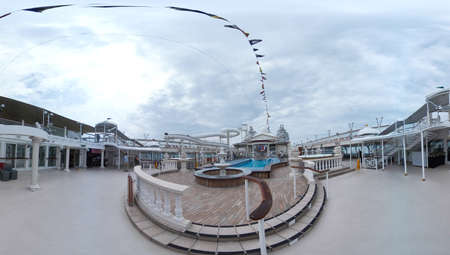 Auckland, New Zealand, 1st of Jan 2020, Genting Dream Explorer Cruise at the Auckland Cruise...