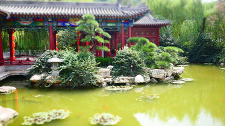 XiAn, China, 1st of Jan 2020, China great Tang Dynasty HuaQing Mall in Xianのeditorial素材