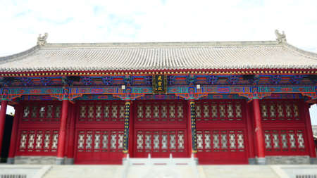 XiAn, China, 1st of Jan 2020, China great Tang Dynasty HuaQing Mall in Xianのeditorial素材