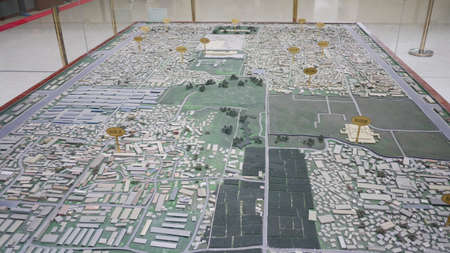 XiAn, China, 1st of Jan 2020, inside the Daming Palace national heritage park which is based on Tang dynasty palace ruinsのeditorial素材