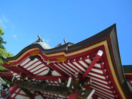 Tsuruga, Japan, 1st Jan 2020, buddhist temples along the walking street at Tsurugaのeditorial素材
