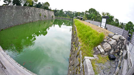 Kyoto, Japan, 1st Jan 2020, inside the Kyoto Nijo Castle which holds the Ninomaru Palace and Honmaru...
