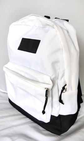 sporty cross sling hand carry adventure overnight back packの写真素材