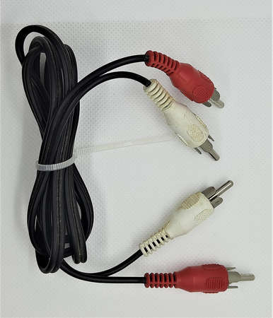 audio video RCA cable for video and audio data transmission