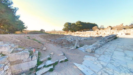 Arcadian street was the main road between the ancient city and the harbour at the Archaeological...