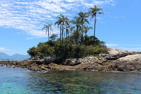 Beautifull Island in Angra dos Reis - Brazilの写真素材
